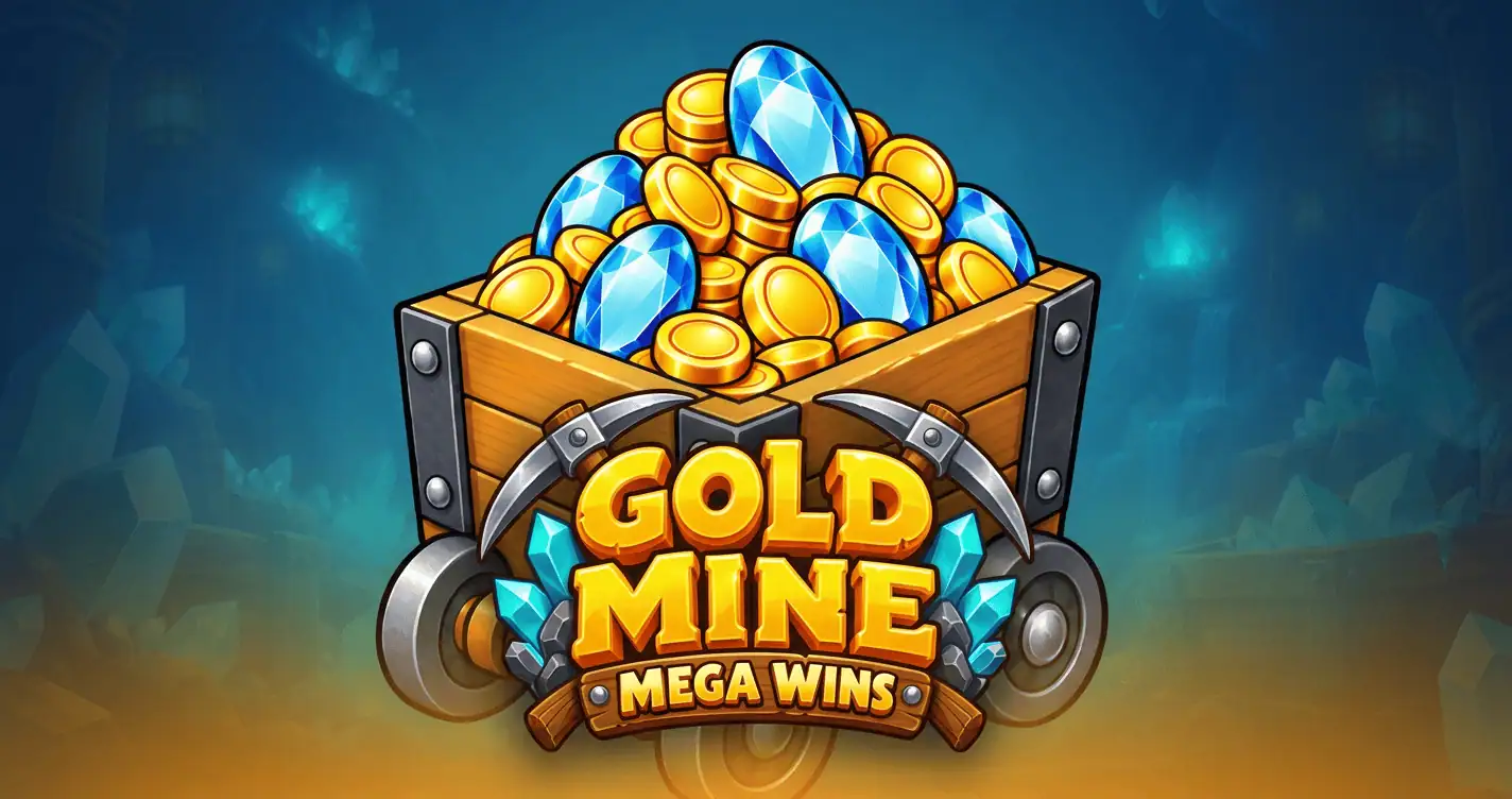 Gold Mine Mega Wins Slot Demo by Rattlebolt Games slot cover image