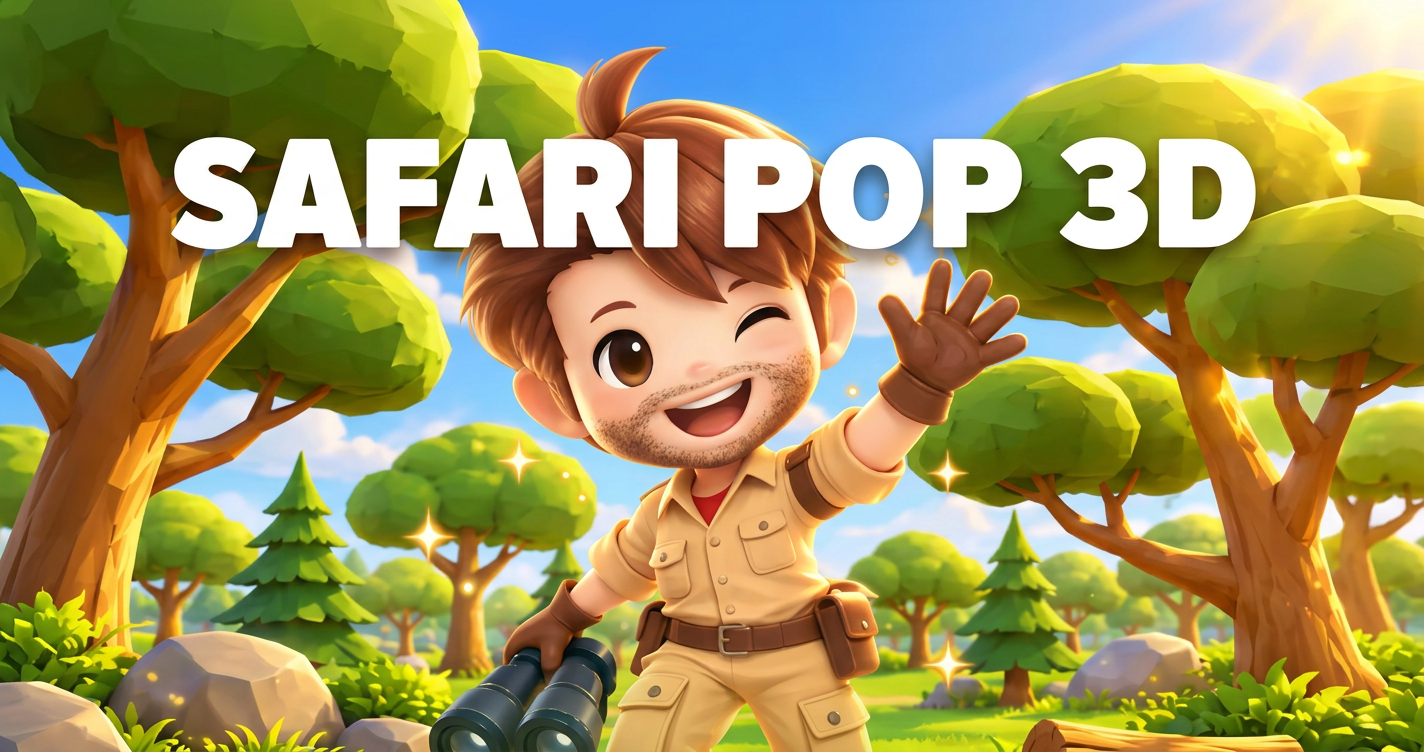 Safari Pop 3D Slot Demo by Raw Fun Gaming slot cover image