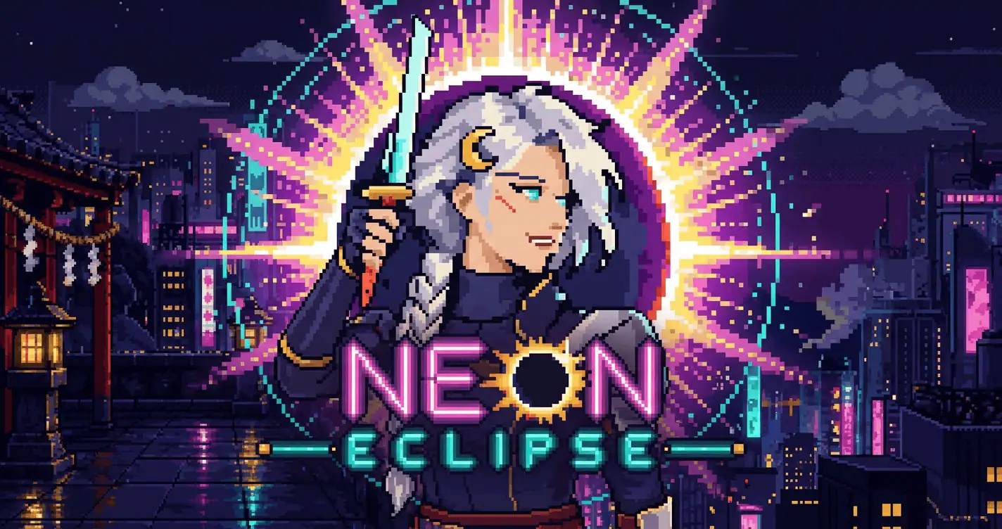 Neon Eclipse Slot Demo by Redage slot cover image
