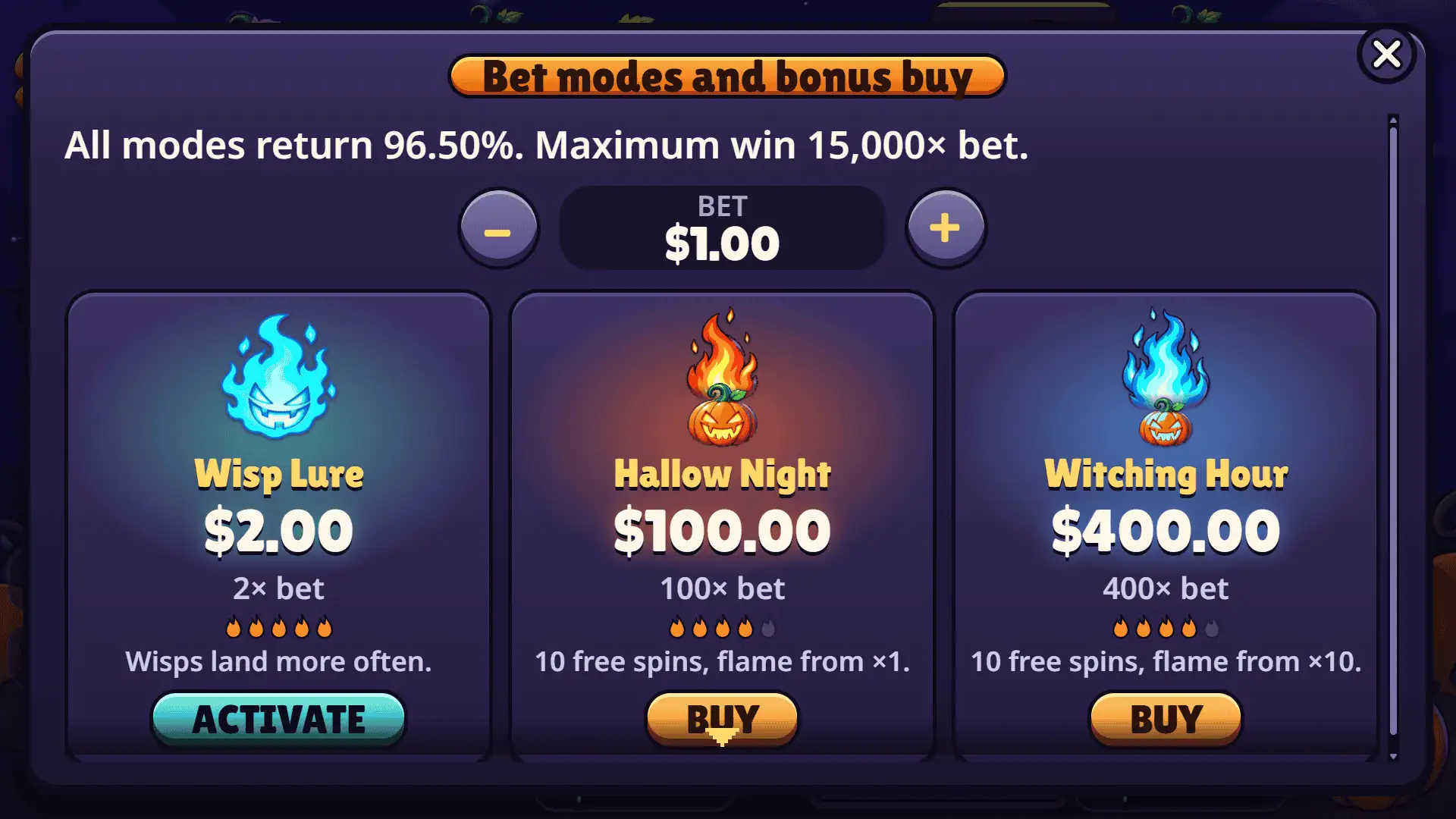 Stompkin HD bonus buy menu