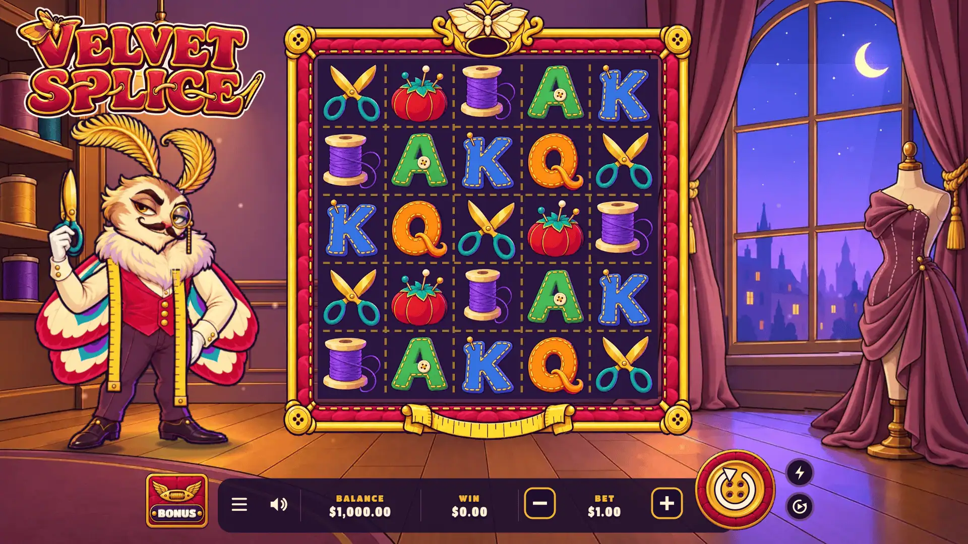 Velvet Splice slot gameplay reels