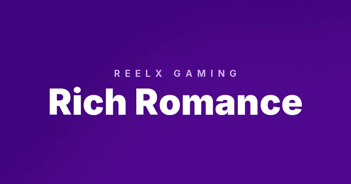 Rich Romance slot cover image