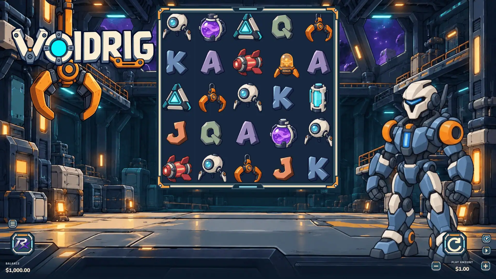 Voidrig Feature Buy slot gameplay reels