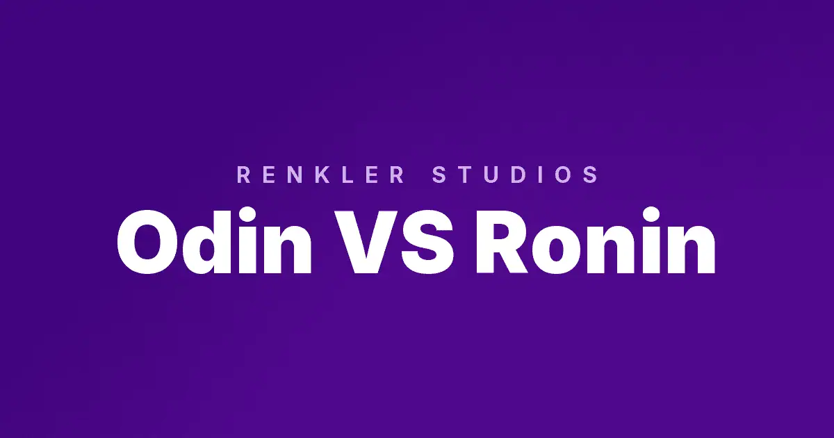 Odin VS Ronin slot cover image