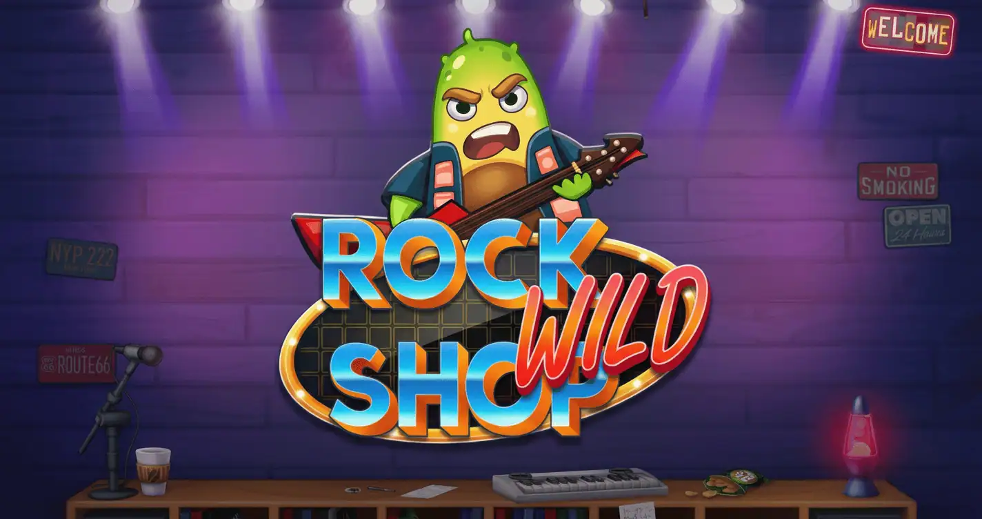 Rock Wild Shop Slot Demo by Riddec Games slot cover image