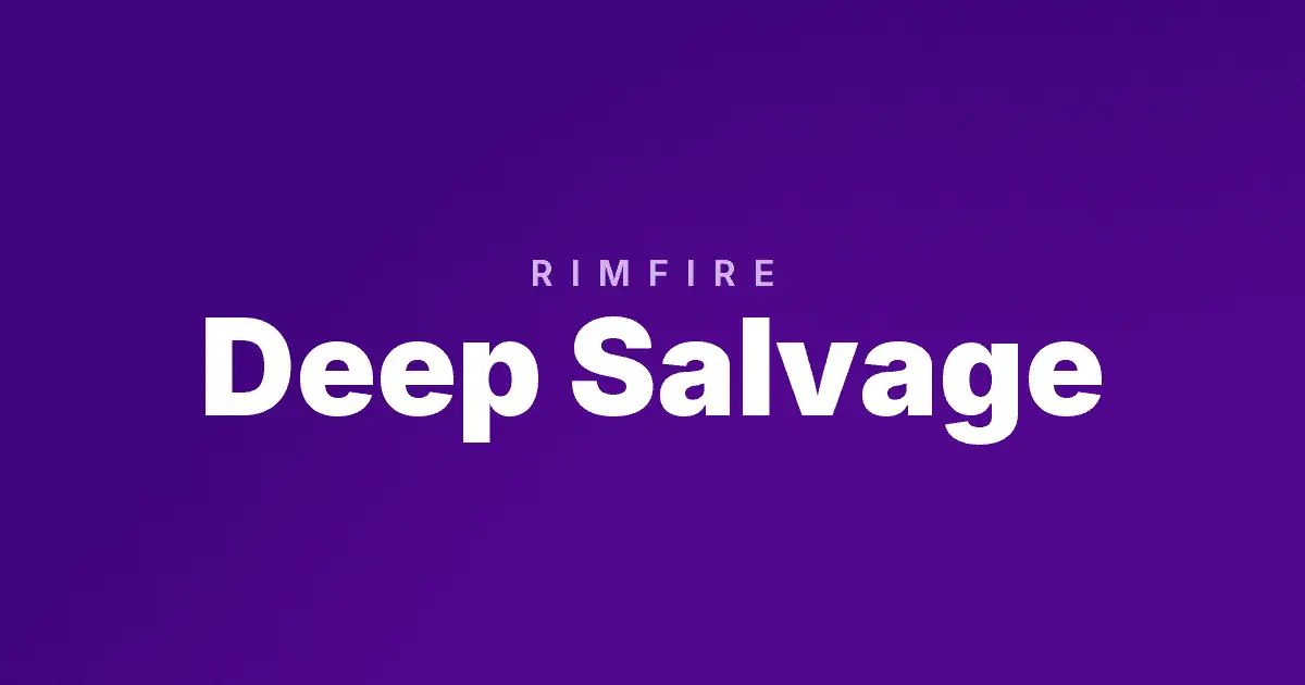 Deep Salvage slot cover image