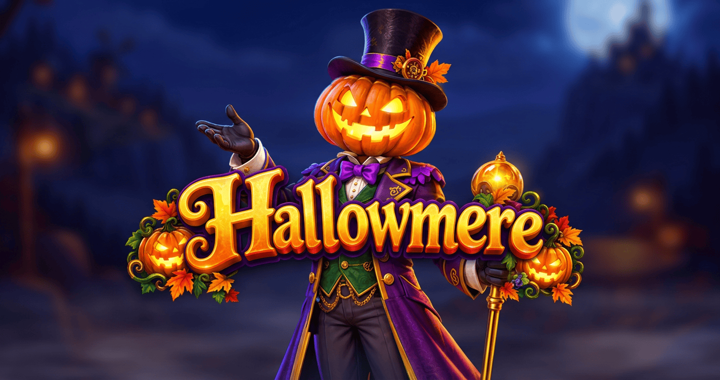 Hallowmere Slot Demo by Rinsed Gaming slot cover image