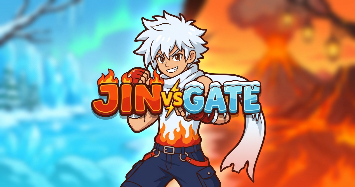 Jin vs Gate Slot Demo by R Labs slot cover image