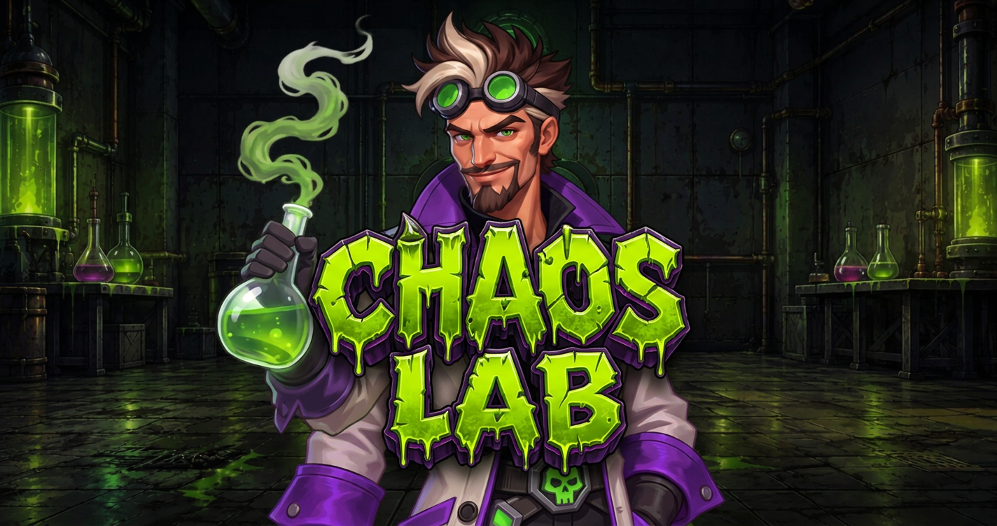 Chaos Lab Slot Demo by Royal Cat Gaming slot cover image
