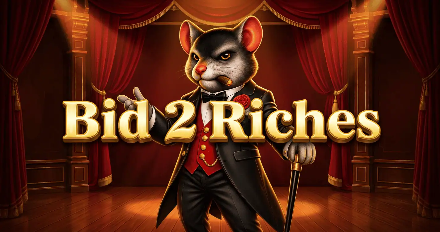 Bid 2 Riches Slot Demo by Royale Arcade slot cover image