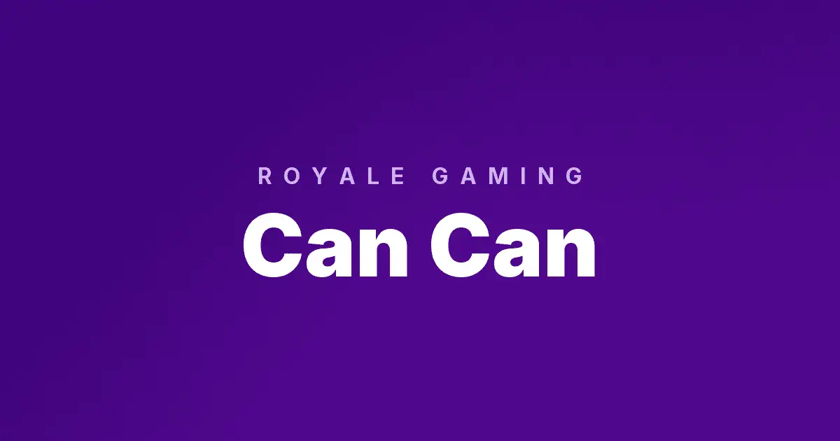 Can Can slot cover image