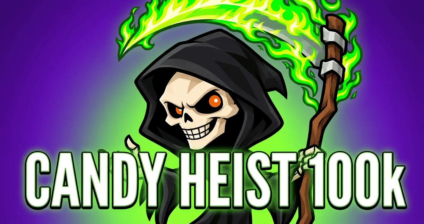 Candy Heist 100k Slot Demo by Ryvex Games slot cover image