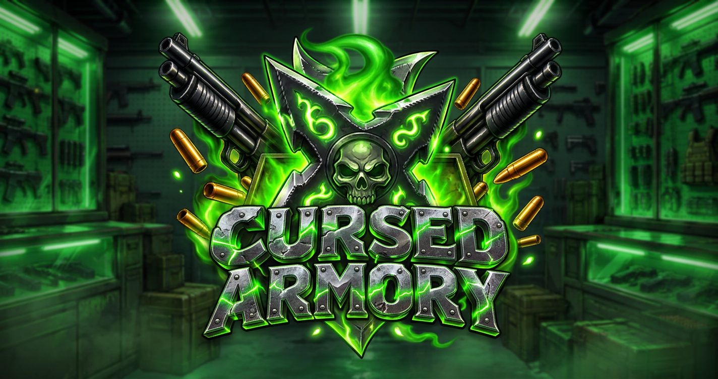 Cursed Armory Slot Demo by Ryvex Games slot cover image