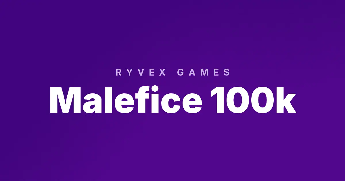 Malefice 100k slot cover image