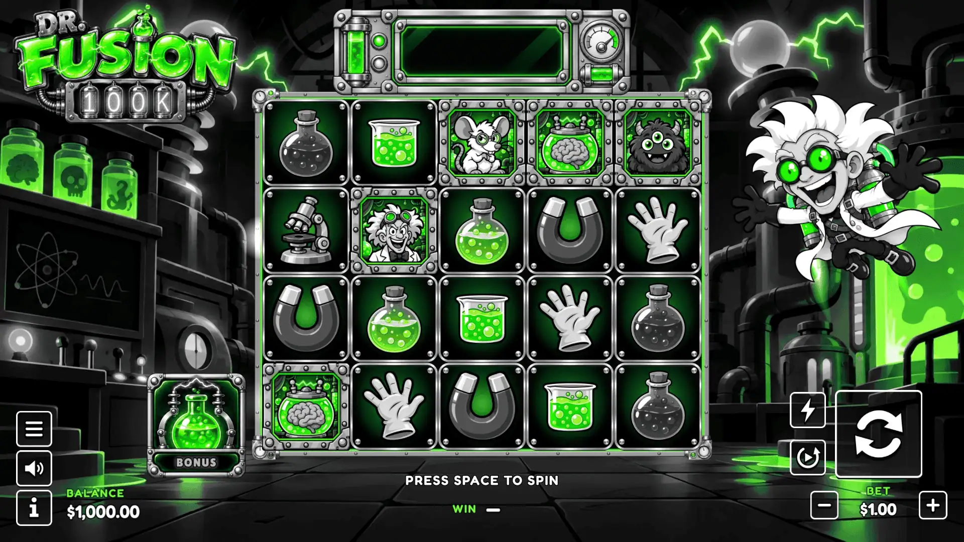 Sir Fusion 100k slot gameplay reels