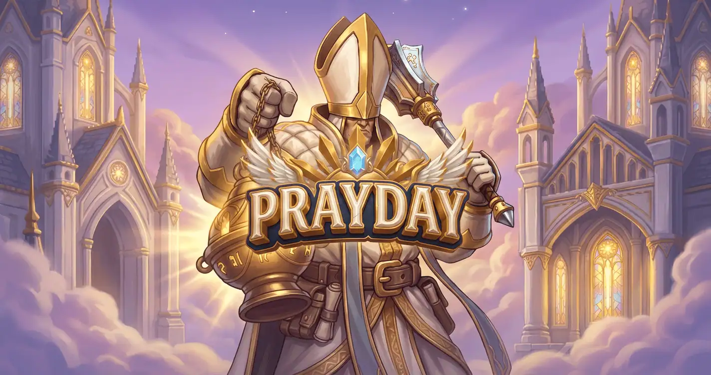 Prayday Slot Demo by Scatterbrain Games slot cover image