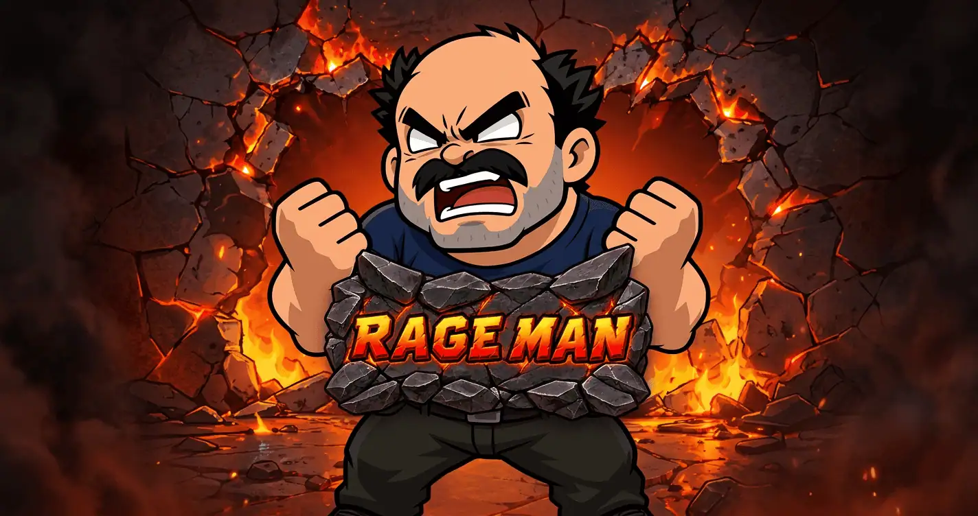 Rage Man Slot Demo by Silent Studio slot cover image