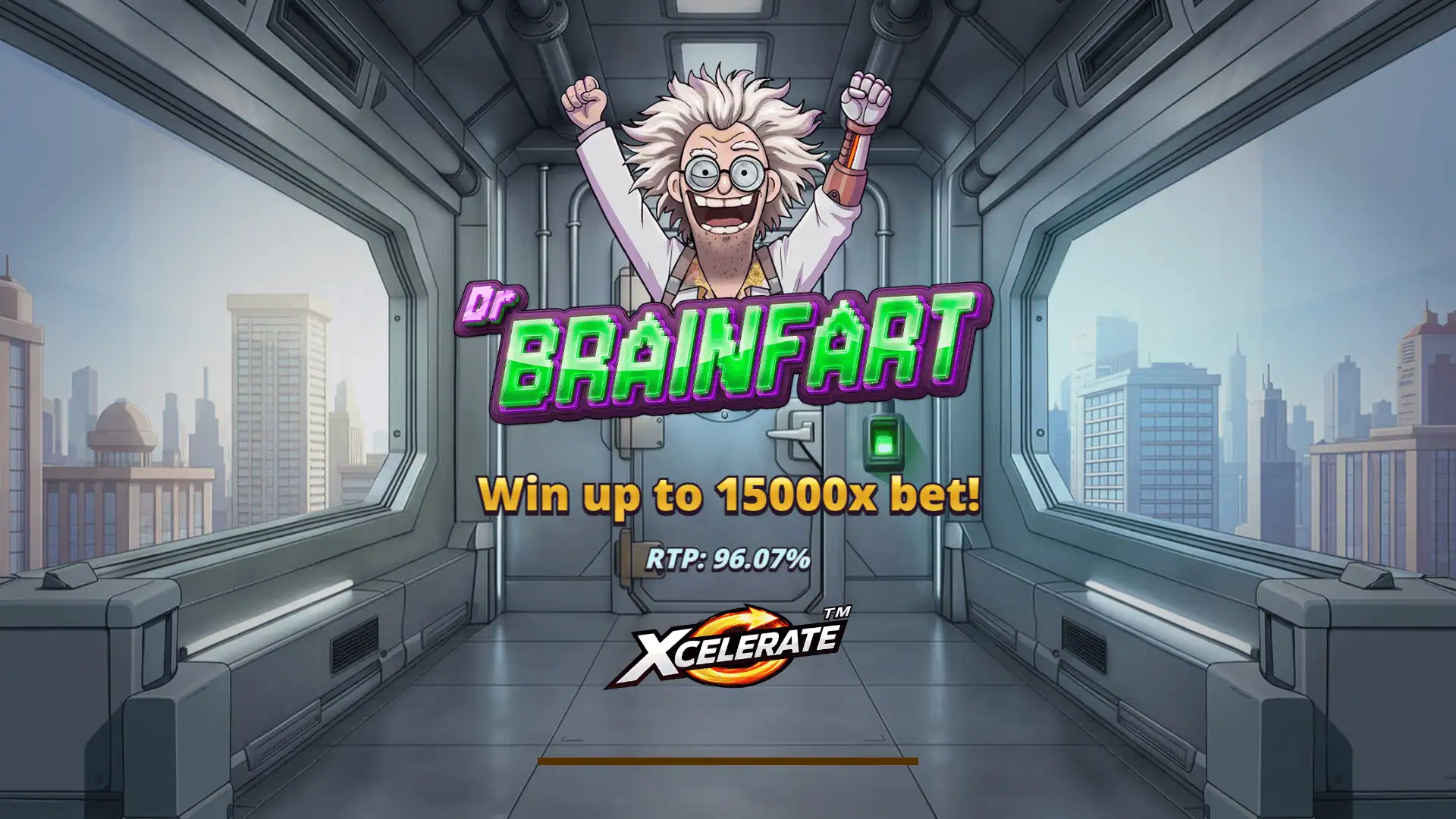 Dr Brainfart slot intro screen