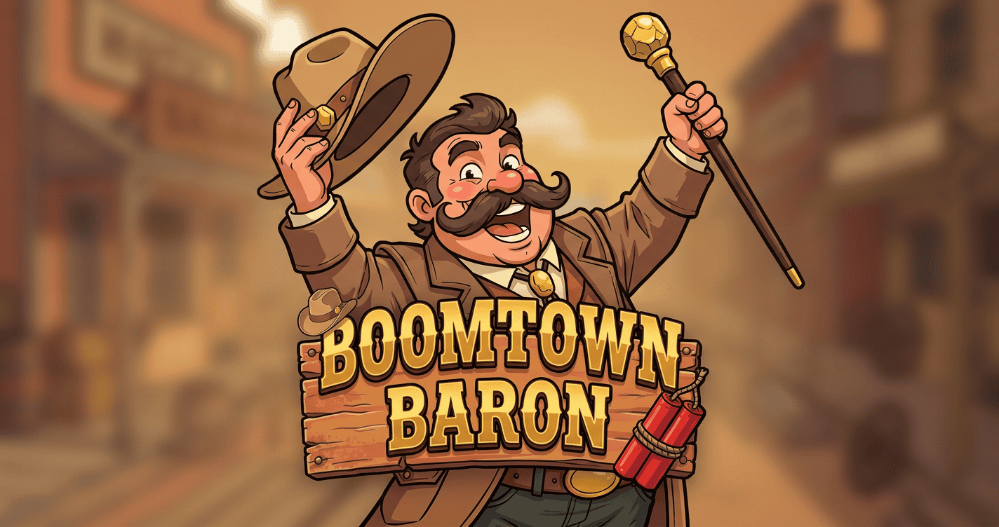 Boomtown Baron Slot Demo by Southstreetgaming slot cover image