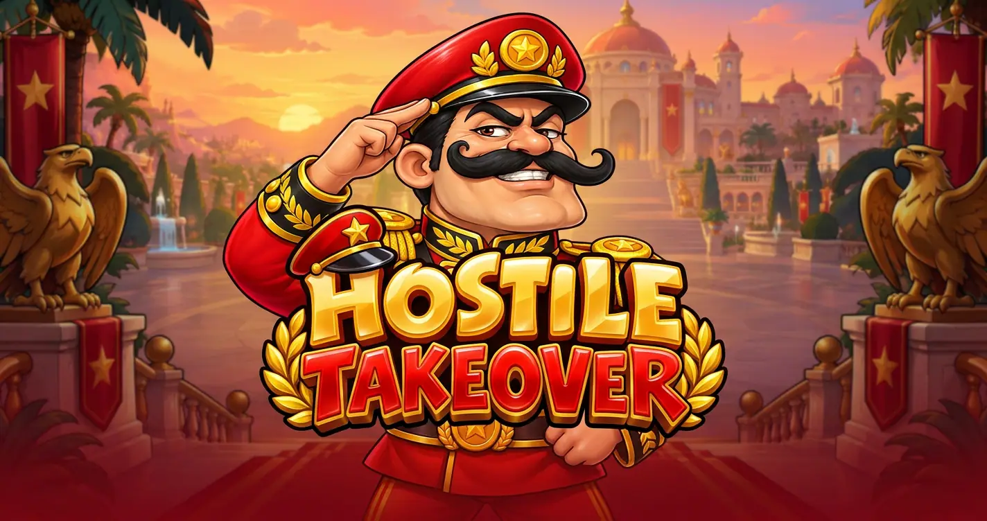 Hostile Takeover Slot Demo by Spinova slot cover image