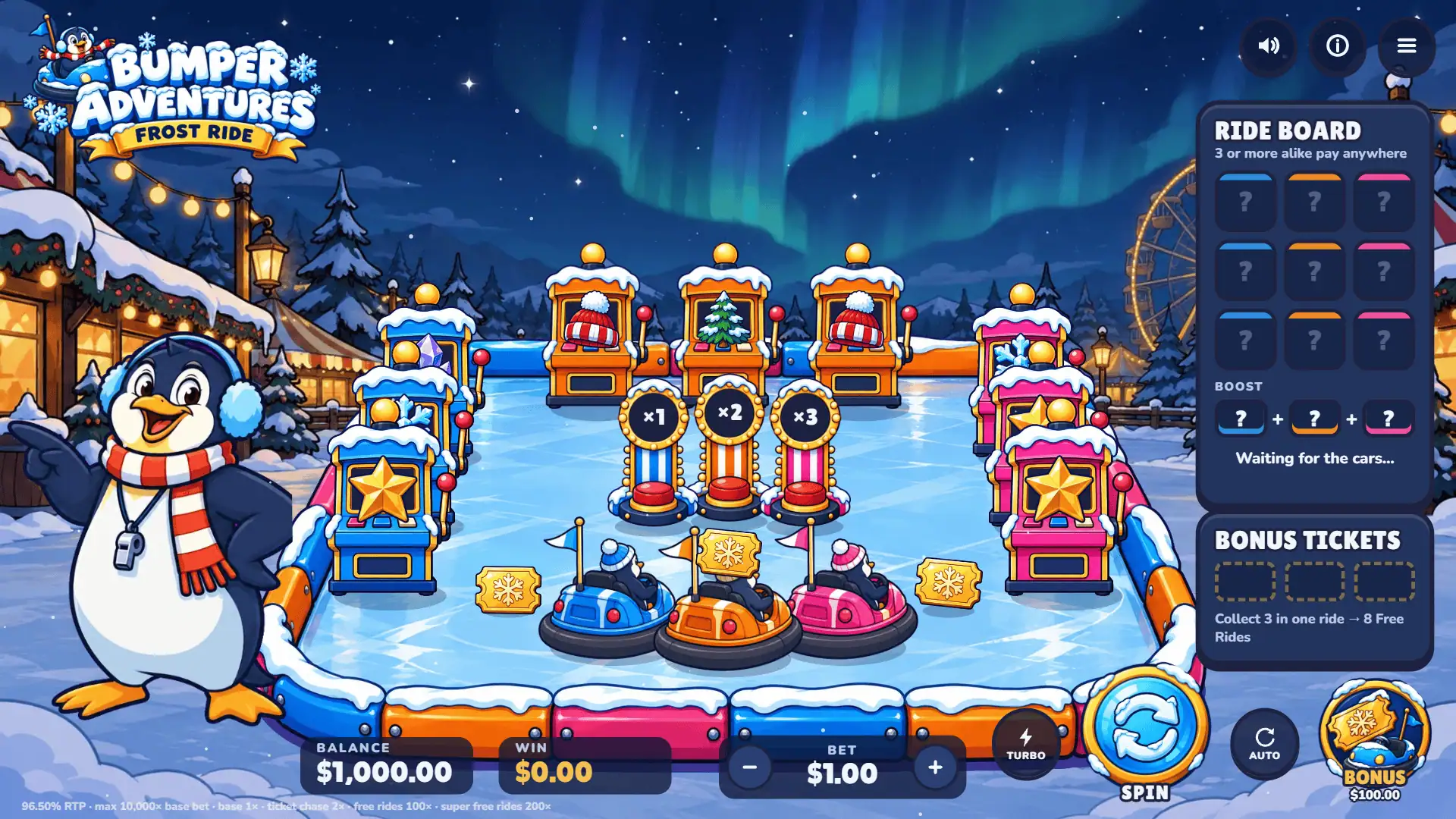 Bumper Adventures slot gameplay reels