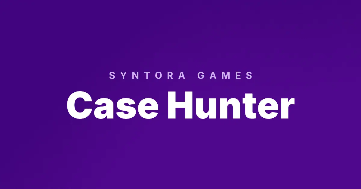 Case Hunter slot cover image