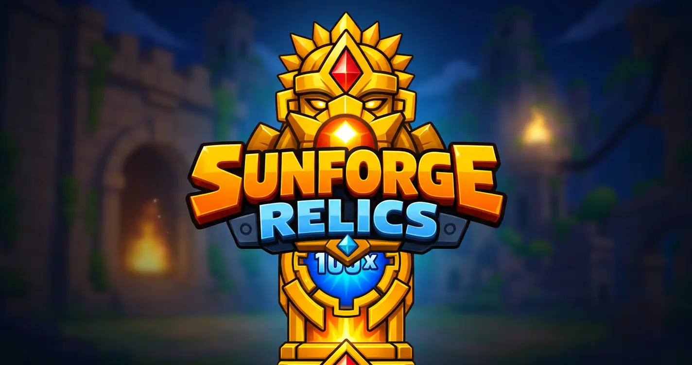 Sunforge Relics Slot Demo by Taptic slot cover image