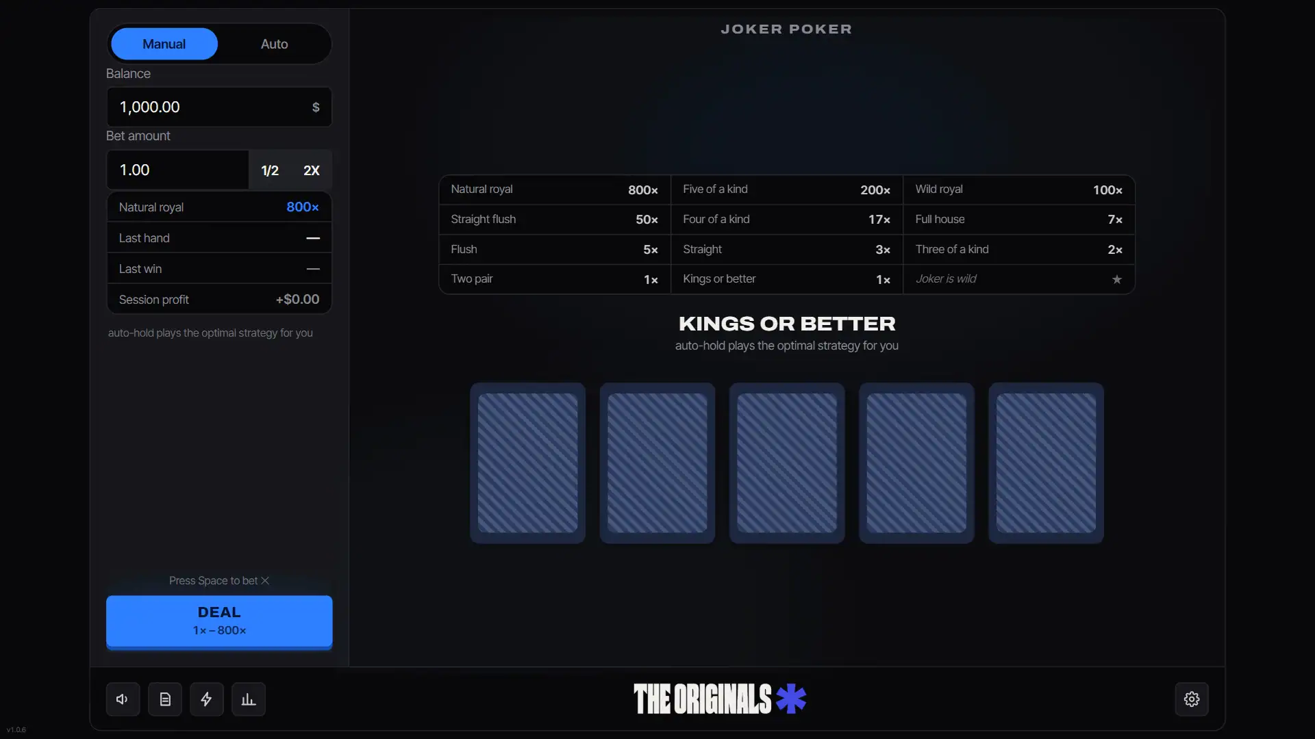 Joker Poker slot gameplay reels