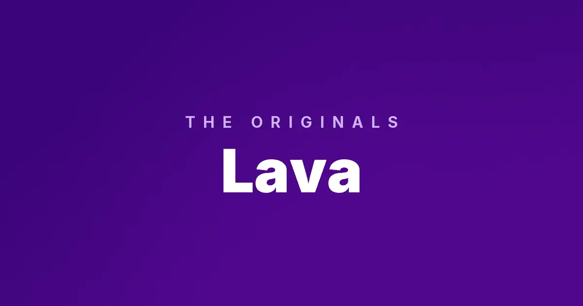 Lava slot cover image