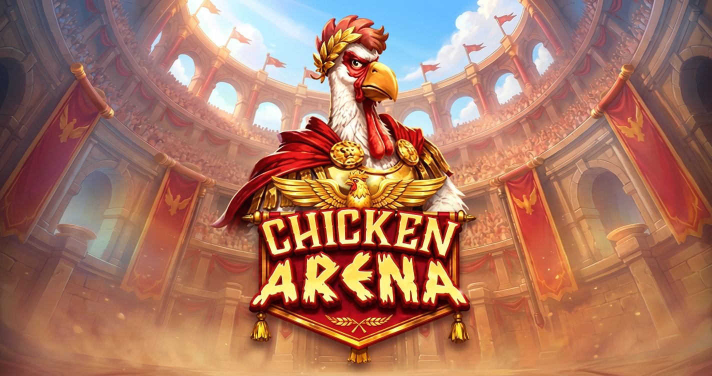Chicken Arena Slot Demo by Thunderkick slot cover image