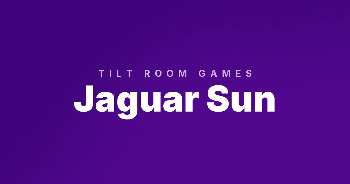 Jaguar Sun slot cover image