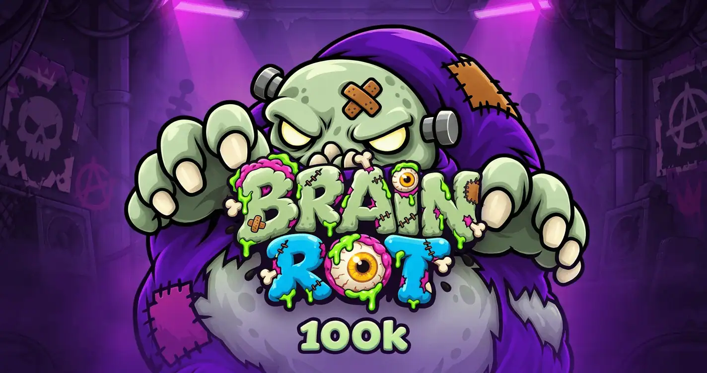 Brain Rot Slot Demo by Tinex Games slot cover image