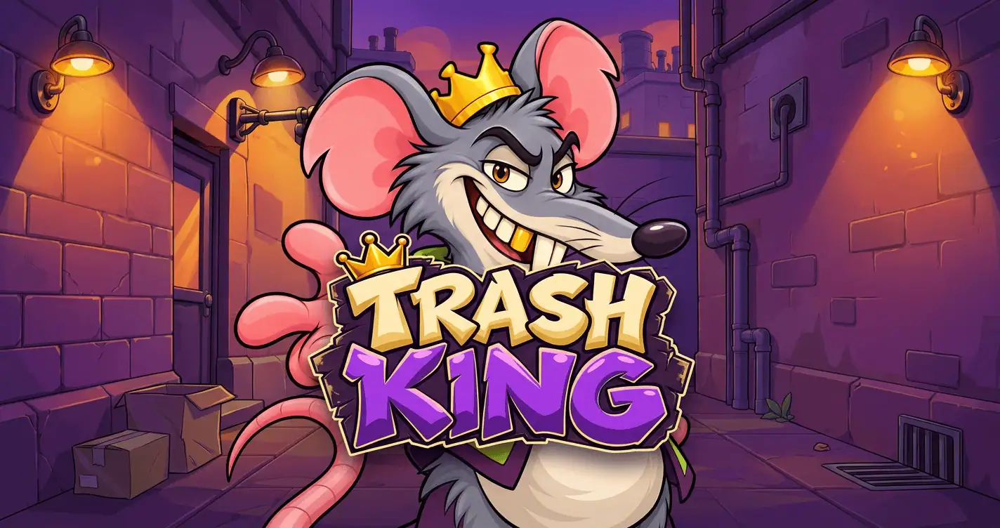 Trash King Slot Demo by Tinex Games slot cover image