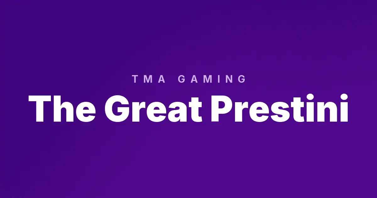 The Great Prestini slot cover image