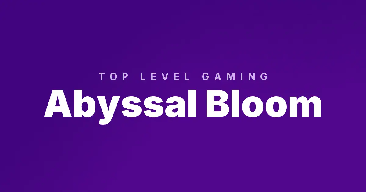 Abyssal Bloom slot cover image