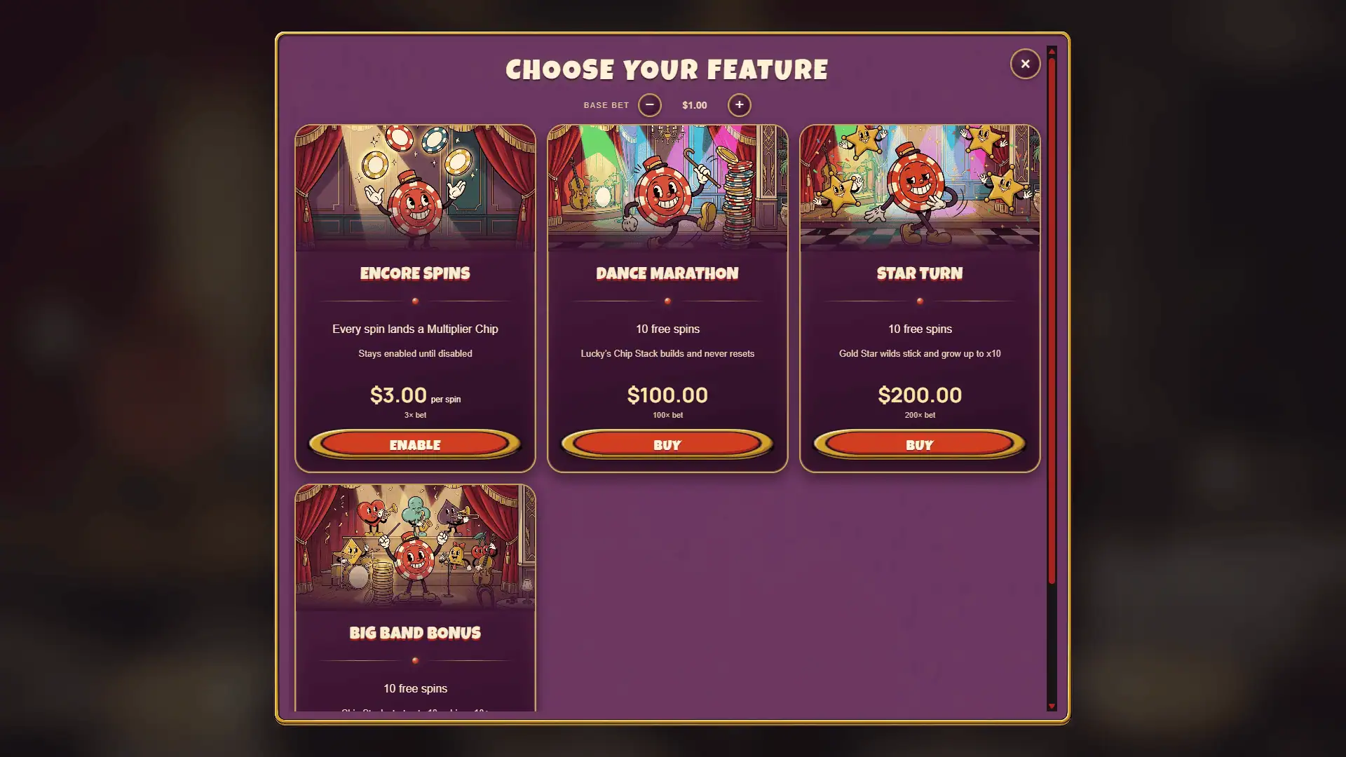 Jitterbug Club bonus buy menu