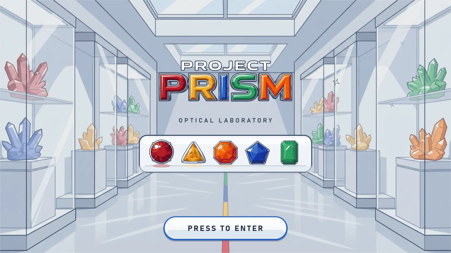 Project Prism slot intro screen