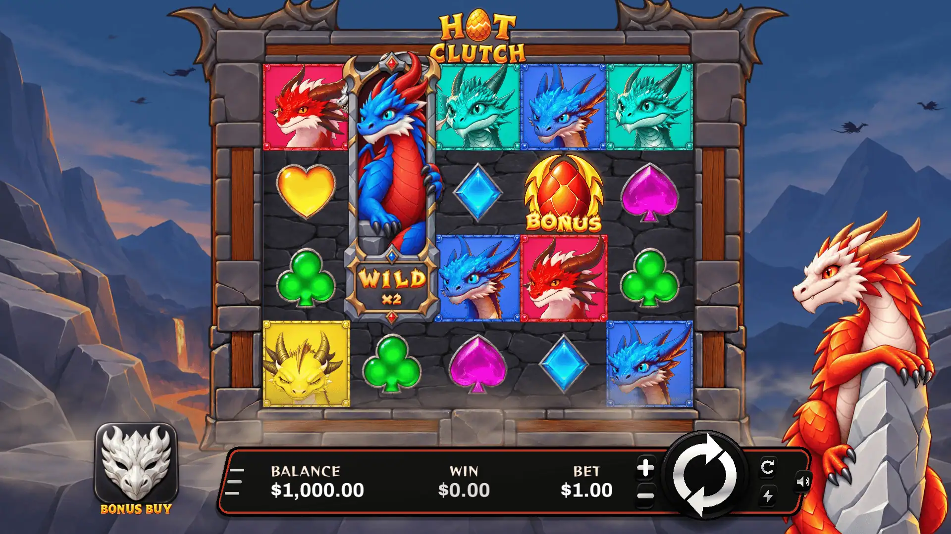 Hot Clutch slot gameplay reels