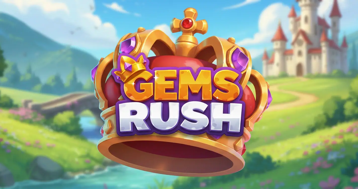 Gems Rush Slot Demo by Uppercut Gaming slot cover image