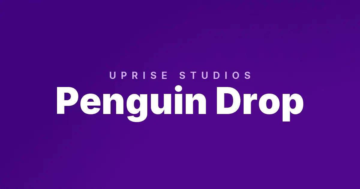 Penguin Drop slot cover image