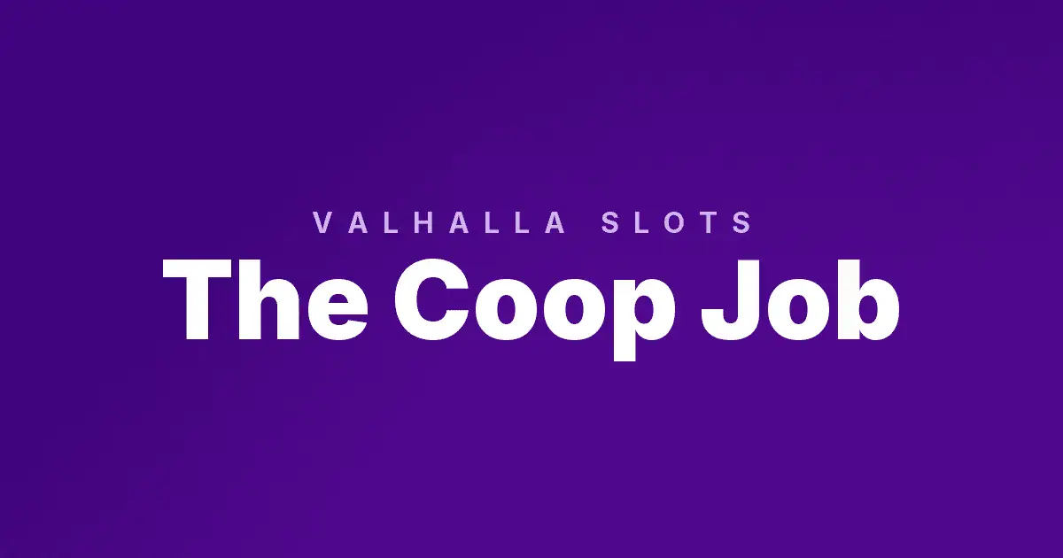 The Coop Job slot cover image