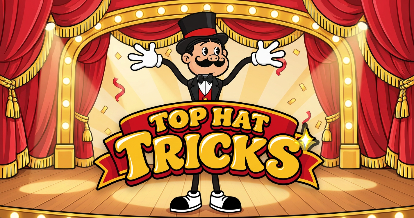 Top Hat Tricks Slot Demo by VANDAL slot cover image