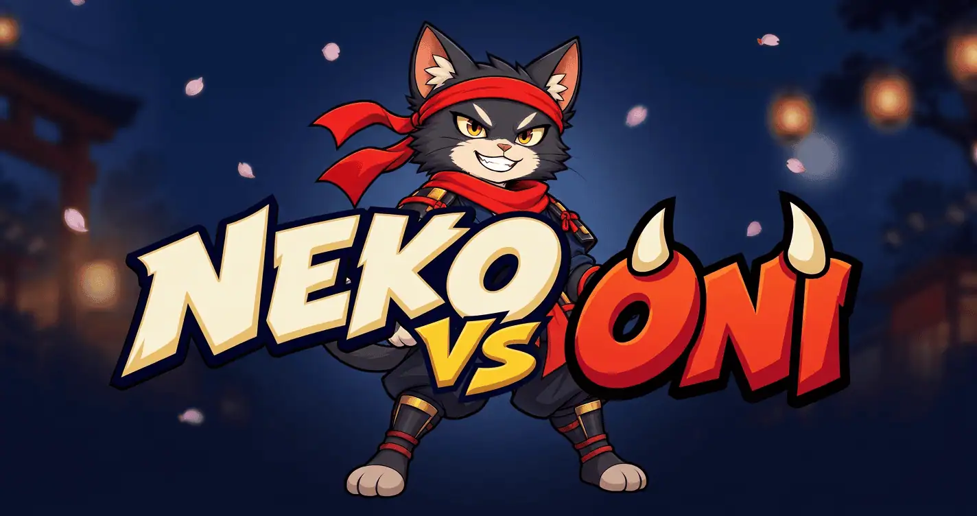 Neko vs Oni Slot Demo by Vantora slot cover image