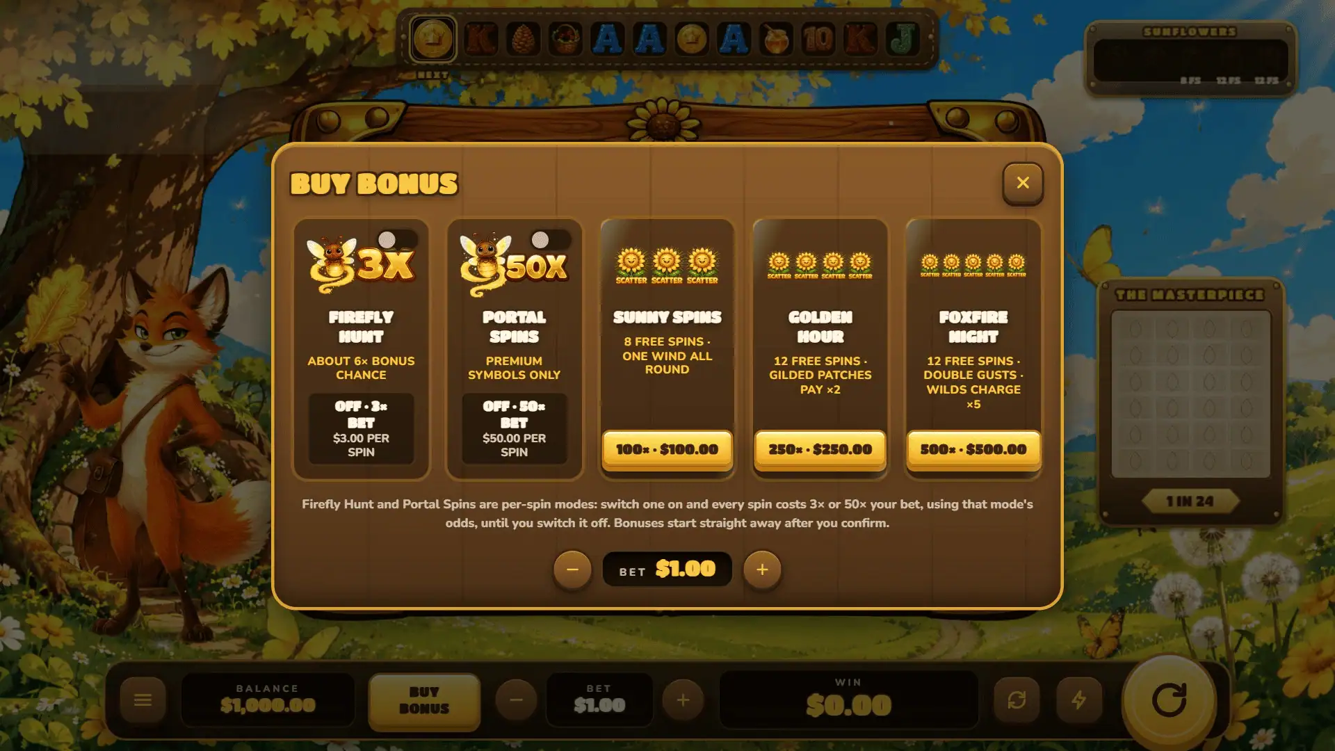 Vellello bonus buy menu
