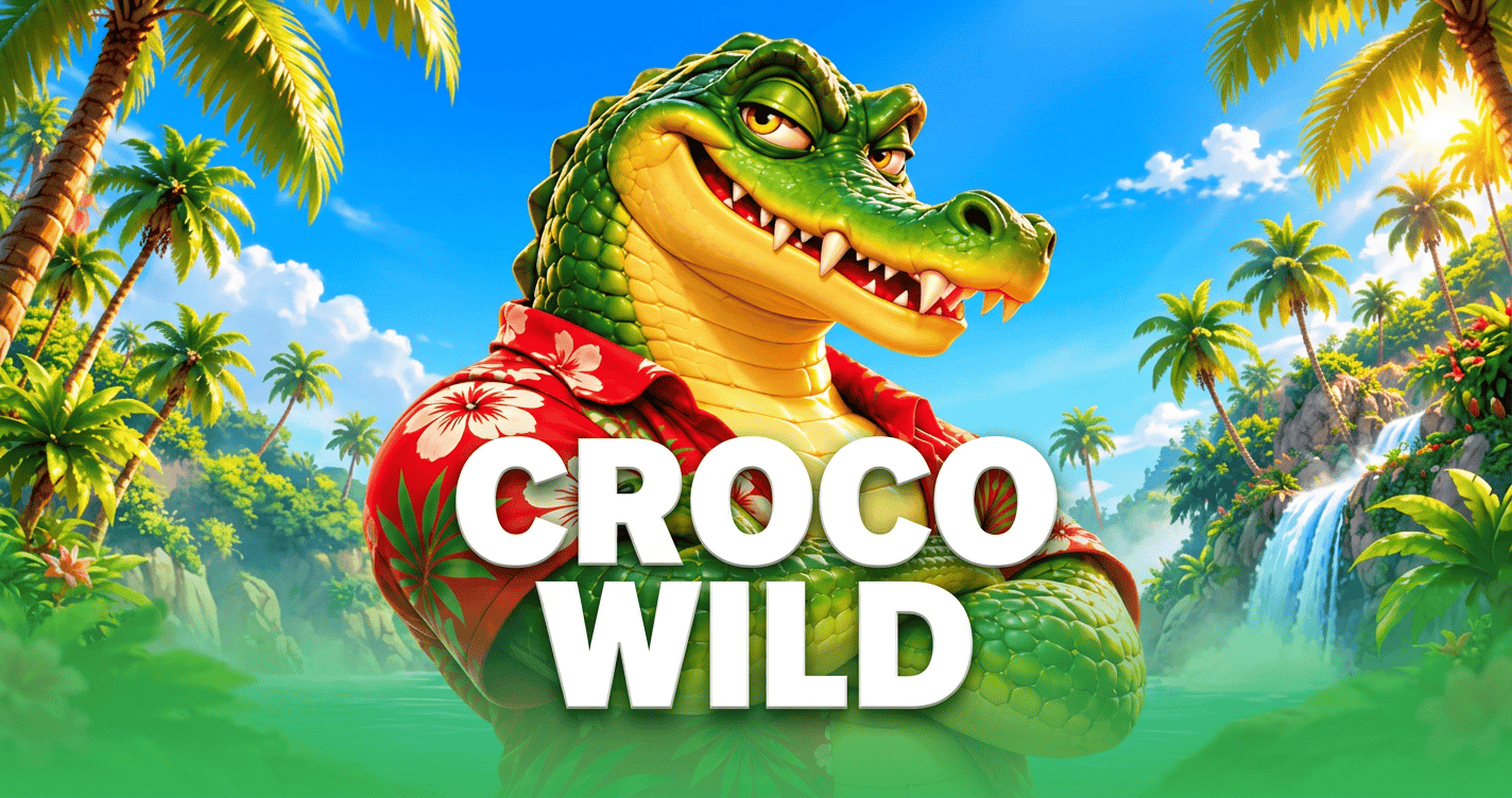Croco Wild Slot Demo by Velvet Studios slot cover image