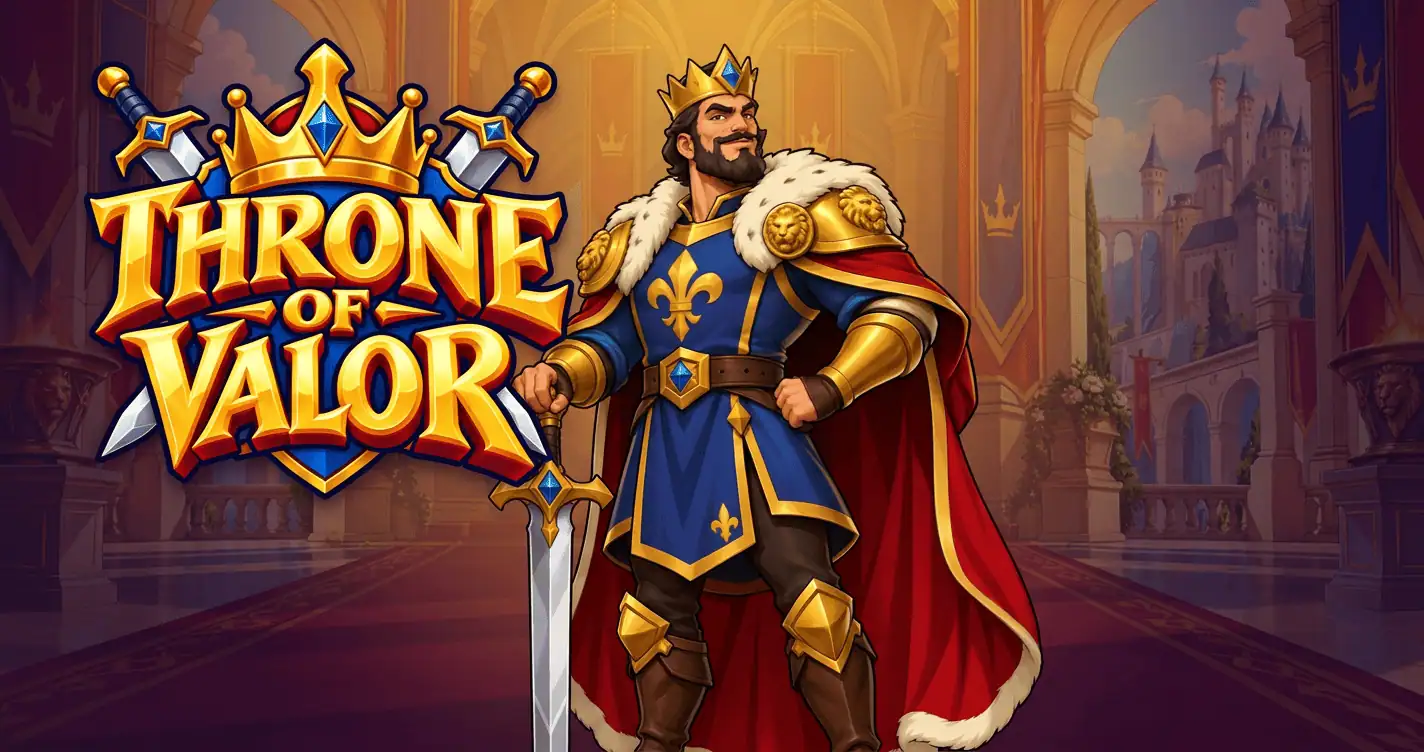 Throne of Valor Slot Demo by Versatile Gaming slot cover image