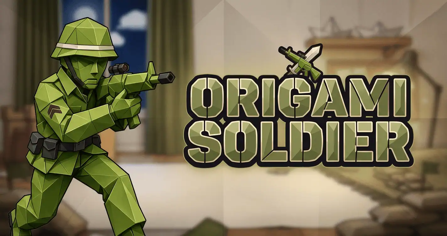 Origami Soldier Slot Demo by Volatile Studios slot cover image