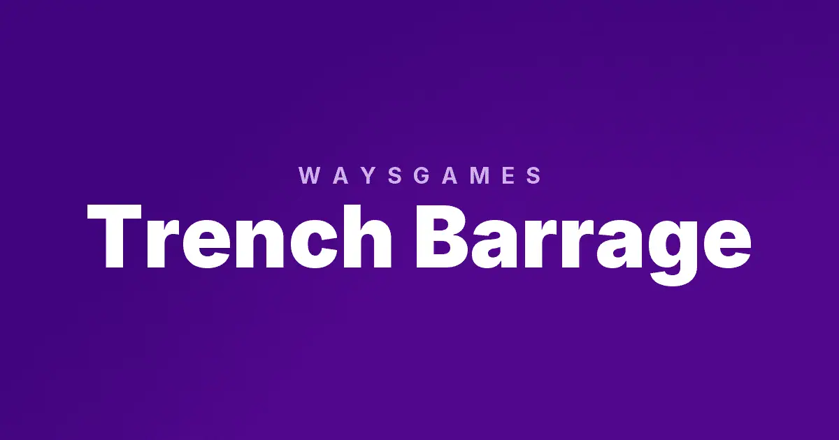 Trench Barrage slot cover image