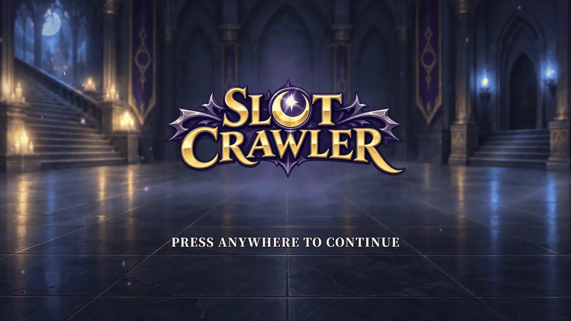 Slot Crawler slot intro screen