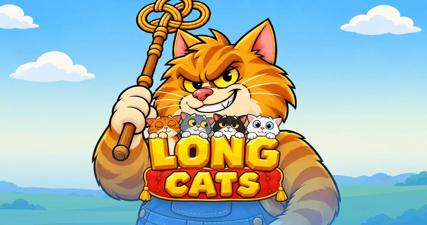 Long Cats Slot Demo by Wild Goose slot cover image